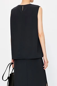 Japanese Triacetate Sleeveless Tank Top