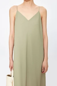 Japanese Triacetate Sweetheart Slip Dress