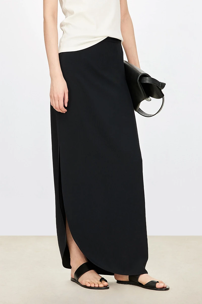 Japanese Triacetate Symmetrical Arc Skirt