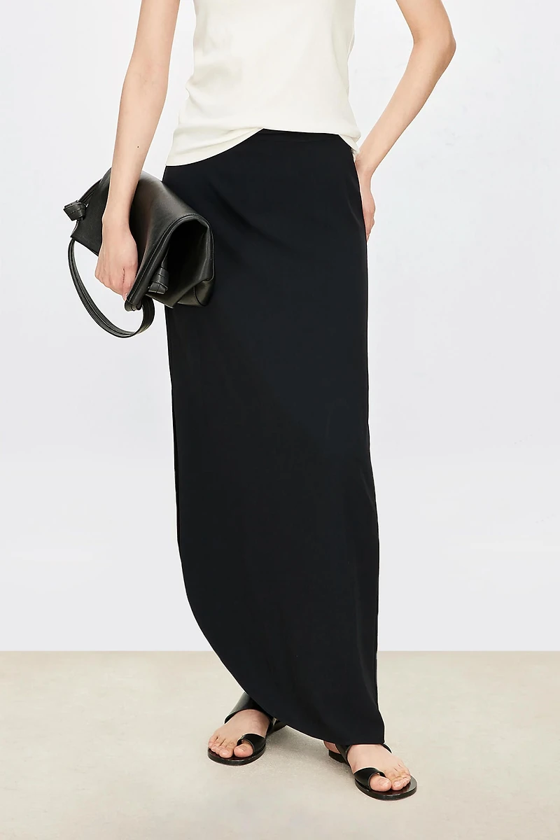 Japanese Triacetate Symmetrical Arc Skirt