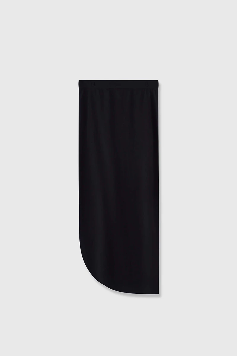 Japanese Triacetate Symmetrical Arc Skirt