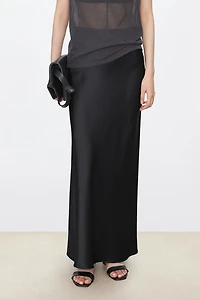 Japanese Triacetate Maxi Skirt