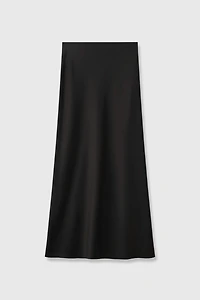 Japanese Triacetate Maxi Skirt