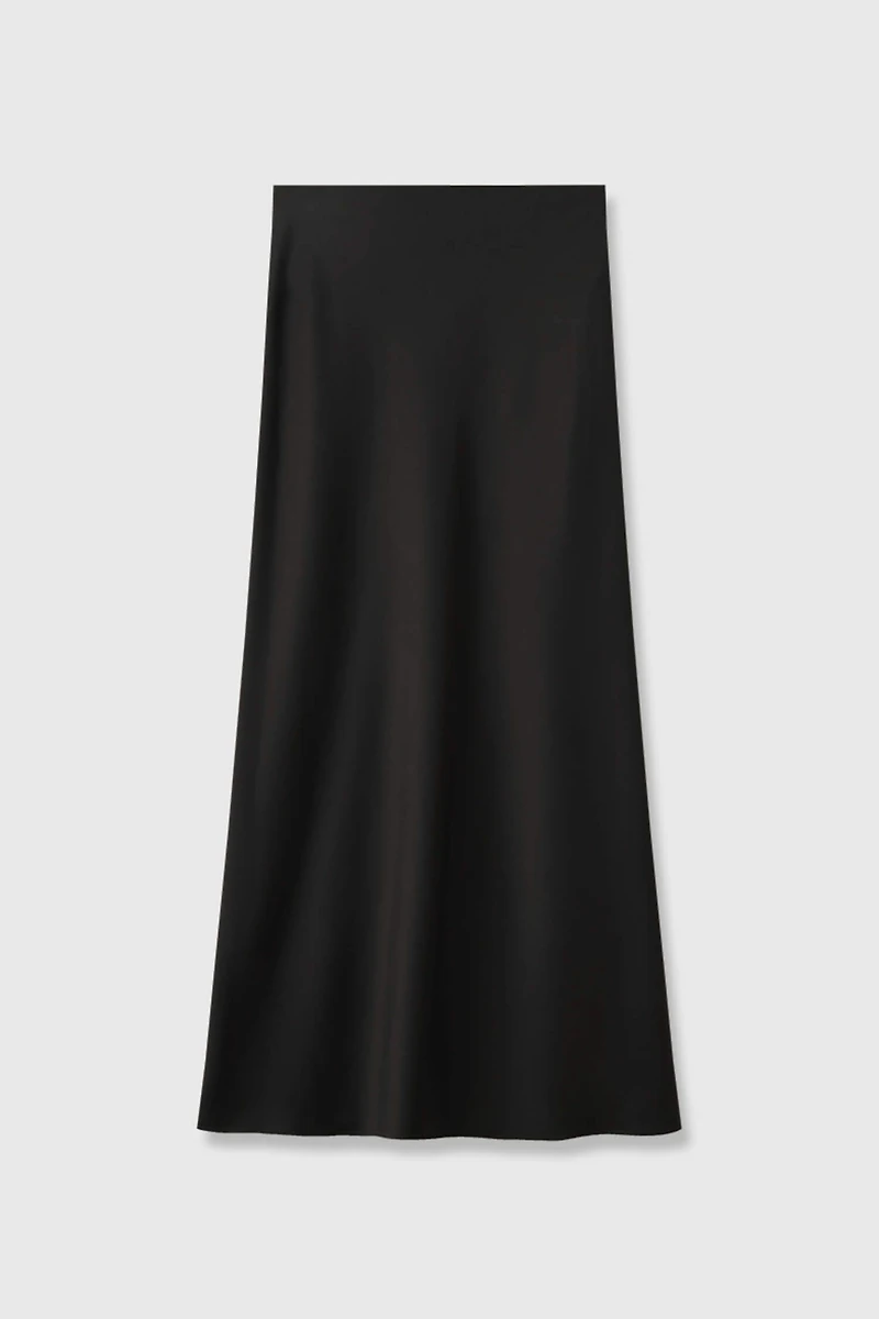 Japanese Triacetate Maxi Skirt