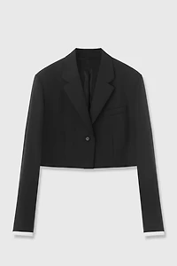 MARZOTTO Fake Two-Piece Blazer Shorts