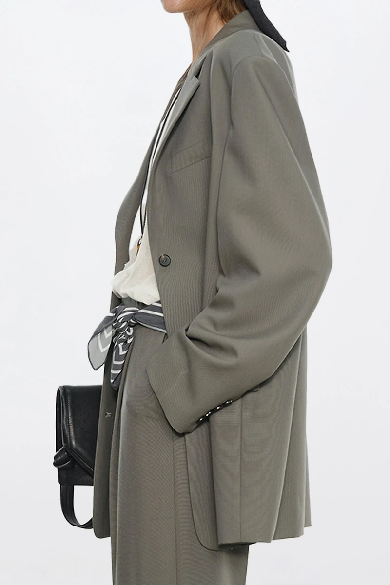 MARZOTTO Slightly Tapered Inverted-T Blazer
