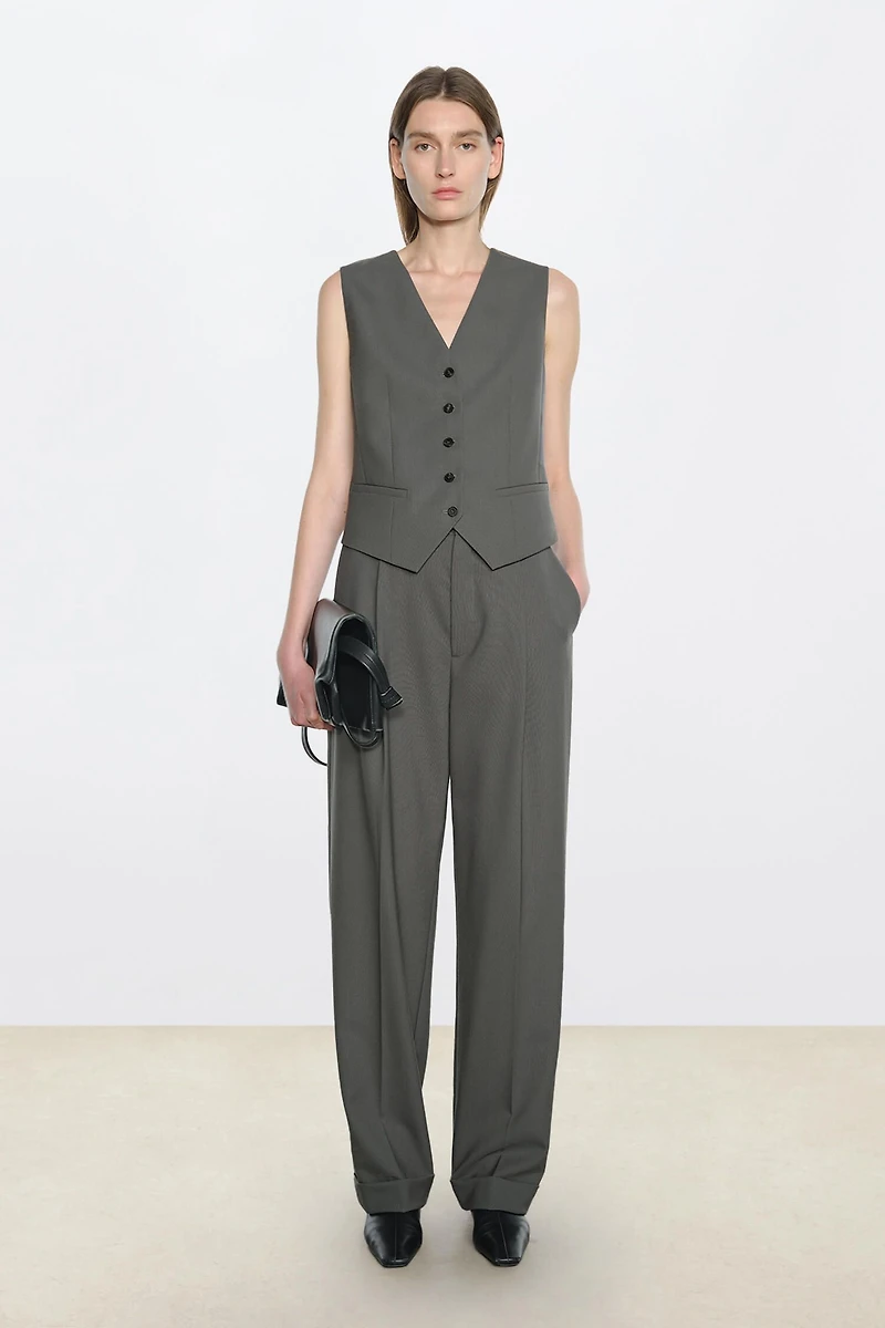 MARZOTTO Slightly Tapered Inverted-T Vest