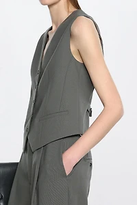MARZOTTO Slightly Tapered Inverted-T Vest
