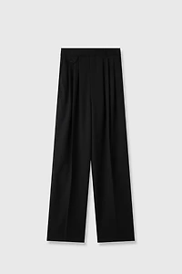 MARZOTTO Wool & Silk-Blend Panel Pants