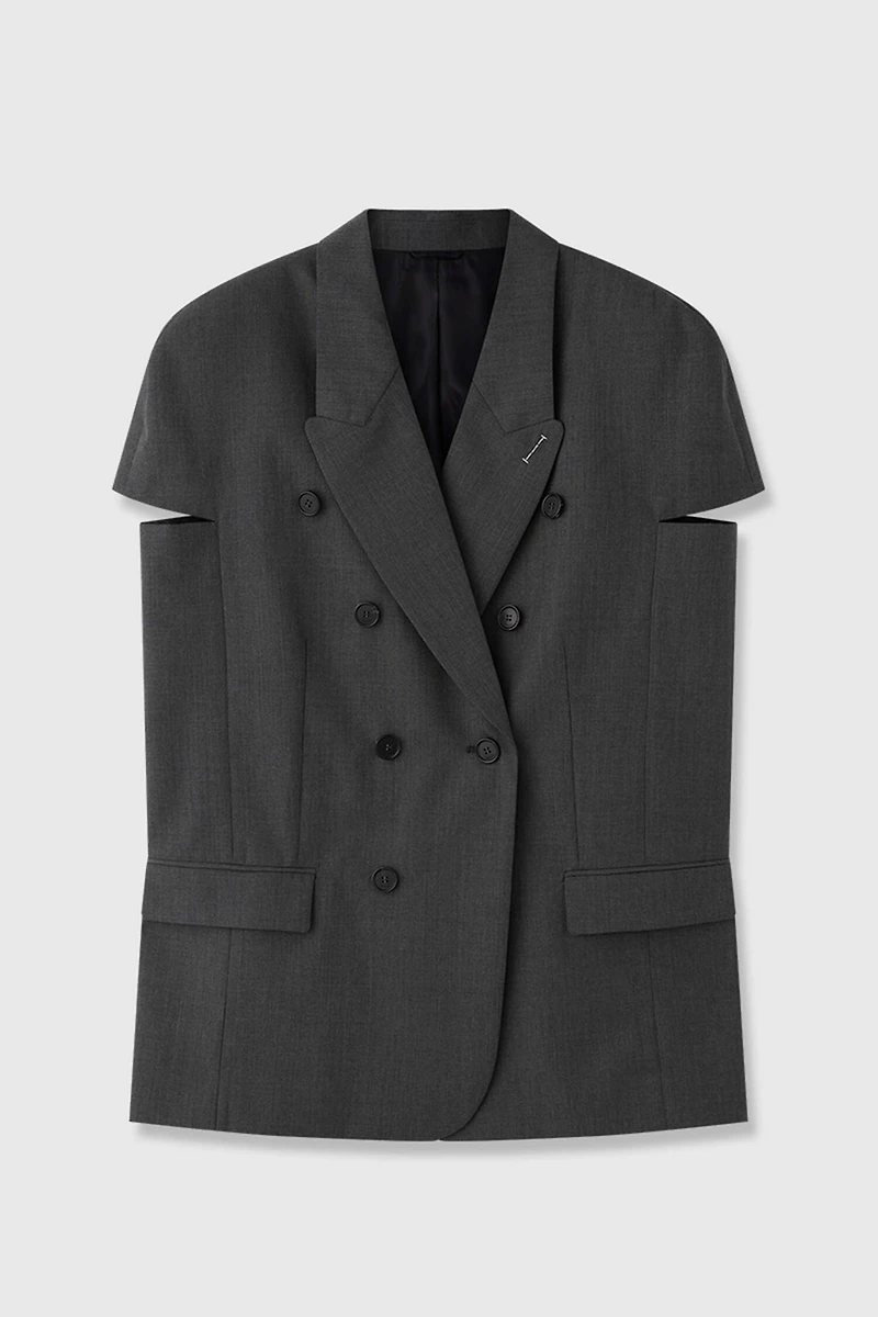 MARZOTTO Wool Short‑sleeve Suit