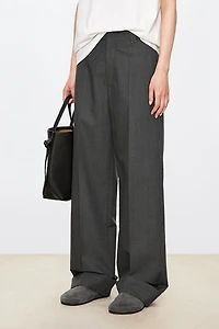 MARZOTTO Wool Turn‑up Pants