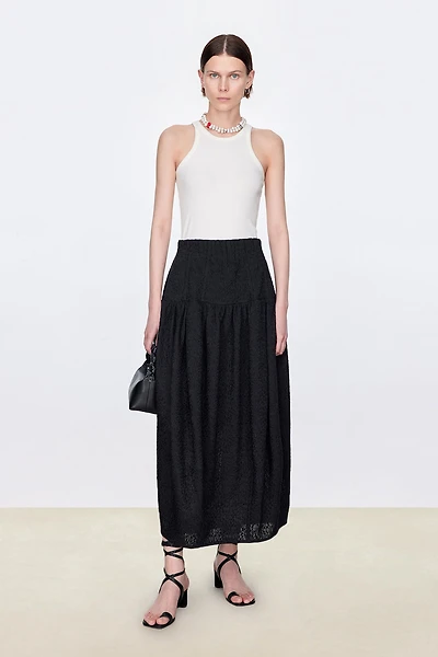 Merino Wool Bubble Skirt