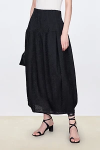 Merino Wool Bubble Skirt