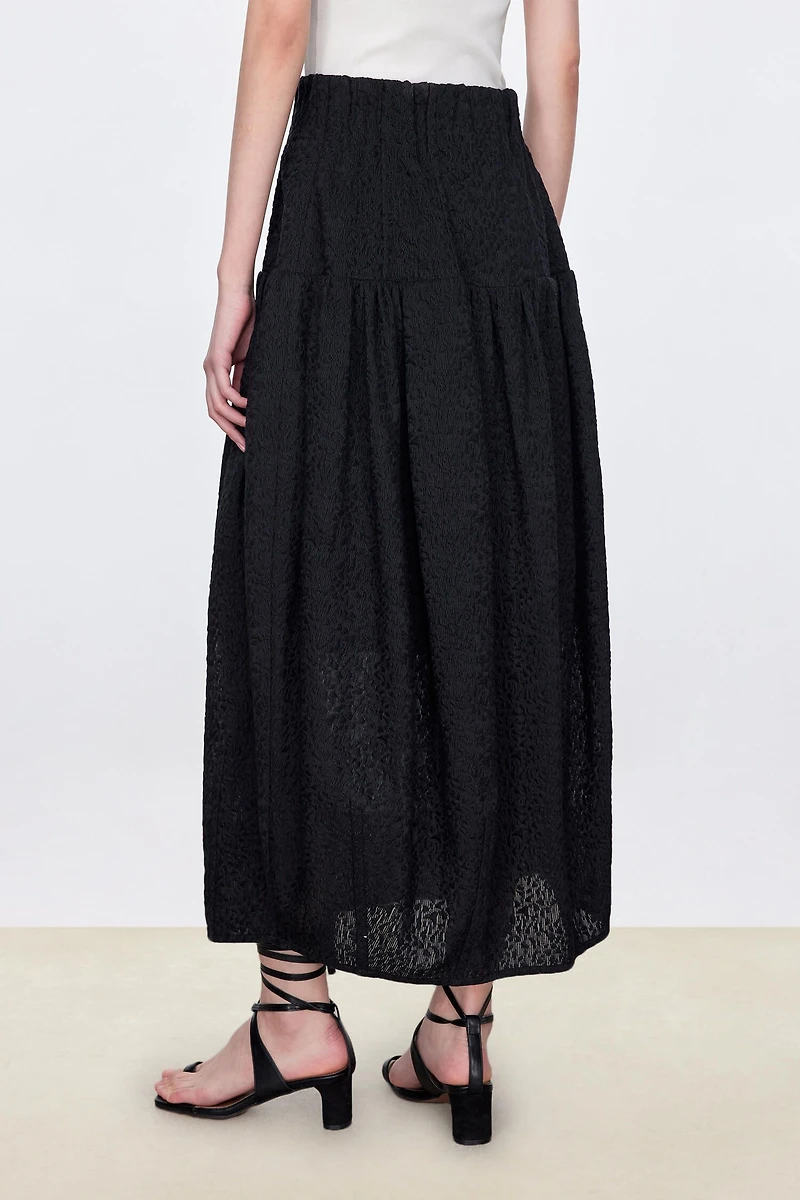 Merino Wool Bubble Skirt