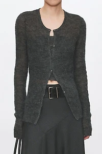 Mohair-Wool Blend Knit Set