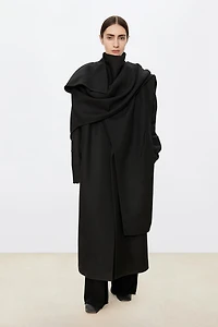 Multi-Way Styling Wool Wrap