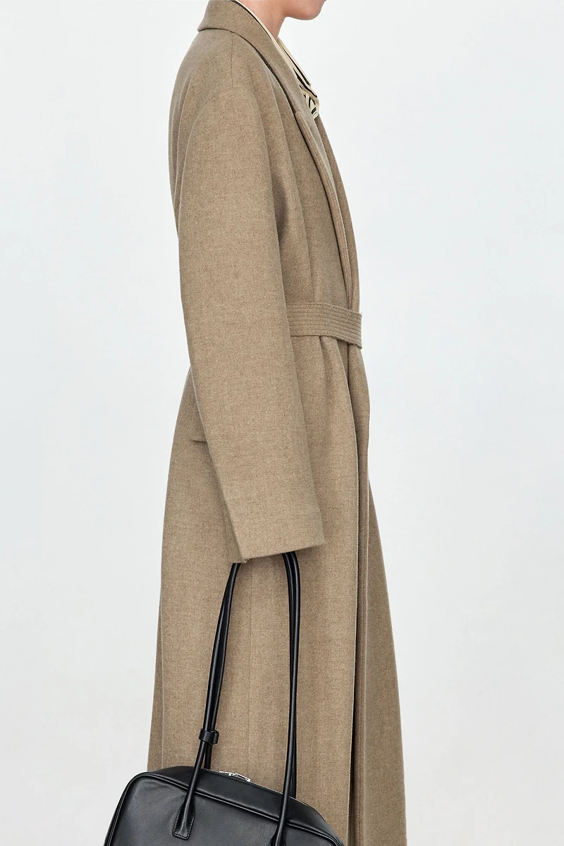 Oversized Wool Double-Layer Coat