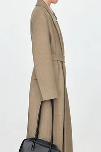 Oversized Wool Double-Layer Coat