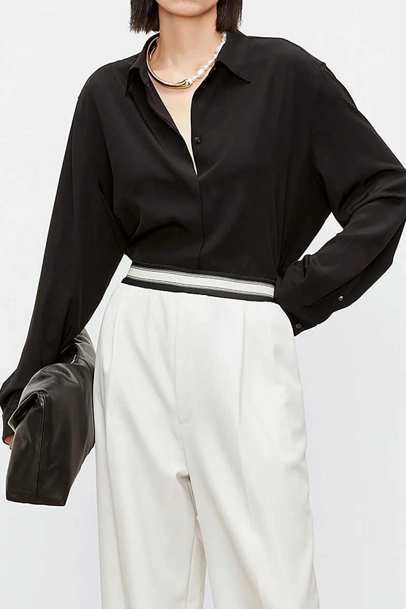 Premium 6A Crepe Silk Cleanfit Shirt