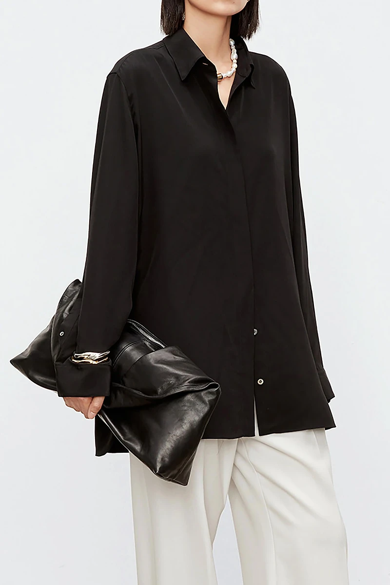 Premium 6A Crepe Silk Cleanfit Shirt