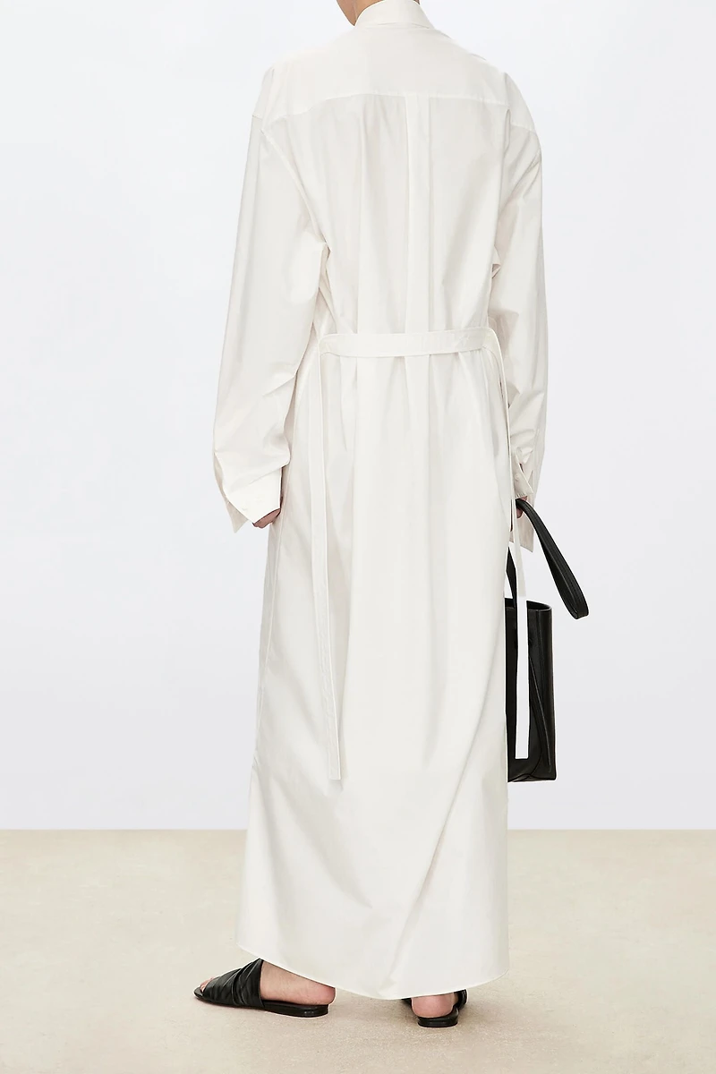 Pure Cotton Oversized Shirt Dress