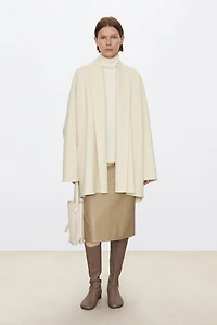 Pure Wool Handcrafted Double-Faced Bathrobe Coat