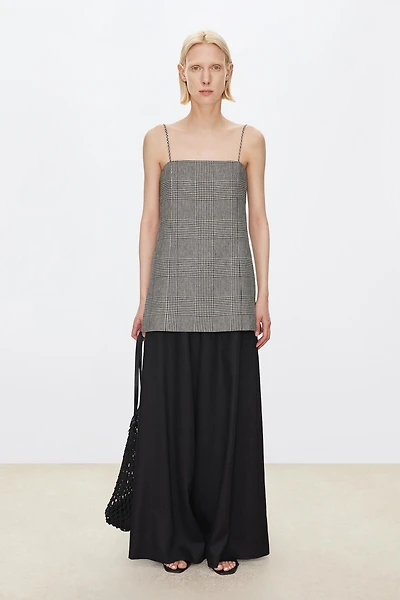 Pure Linen Extra Wide-Leg Trousers