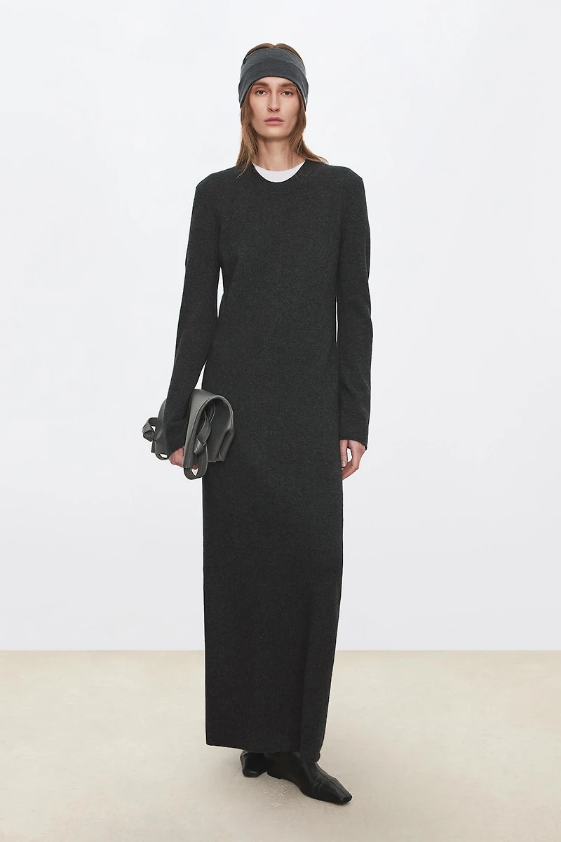 Pure Wool Longline Dress