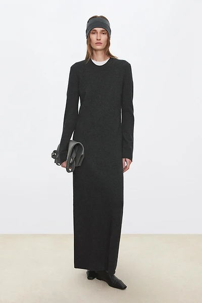 Pure Wool Longline Dress