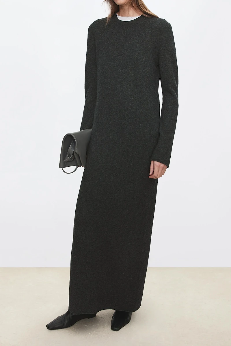 Pure Wool Longline Dress