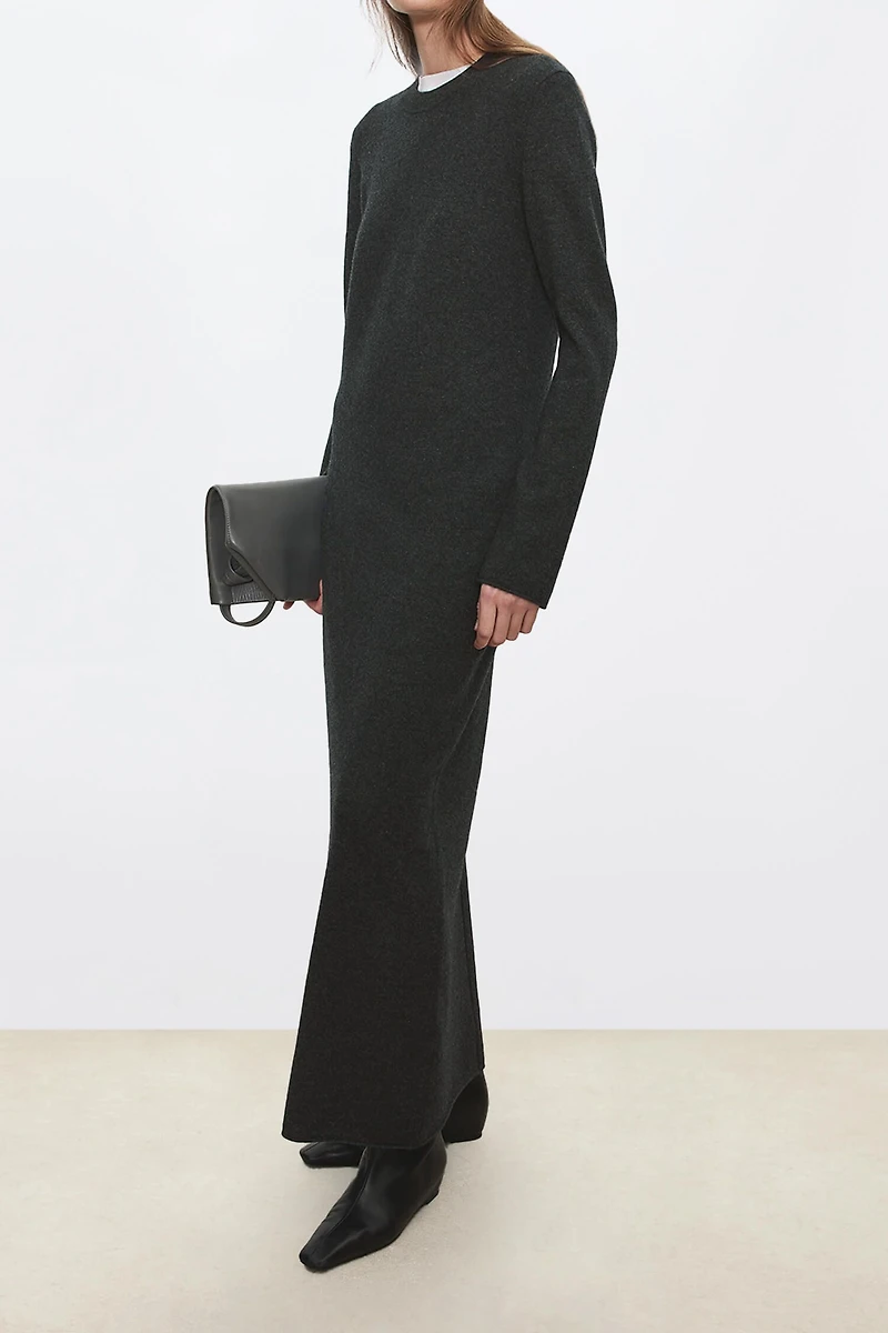 Pure Wool Longline Dress