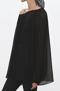 Reversible Silk Blouse