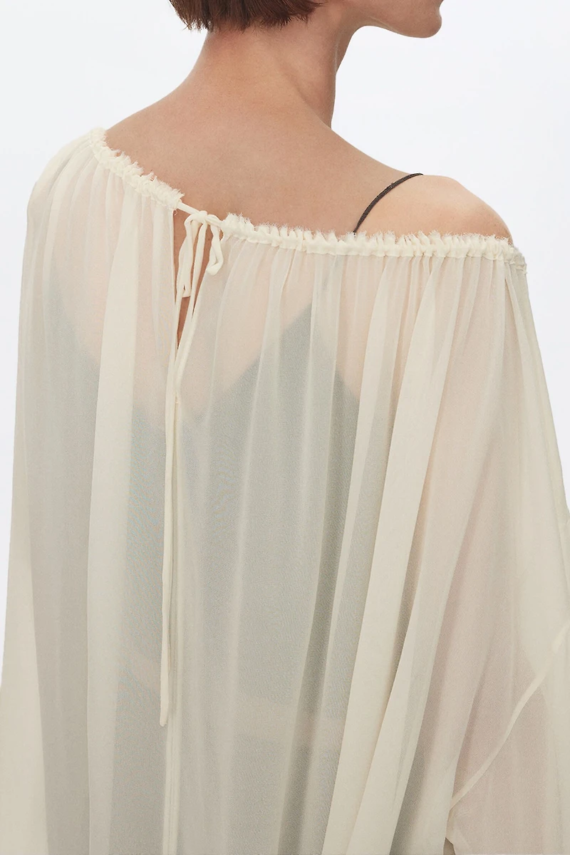 Reversible Silk Blouse