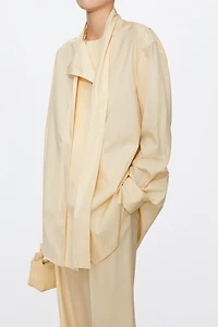 Ribbon-Detail Fashion Shirt