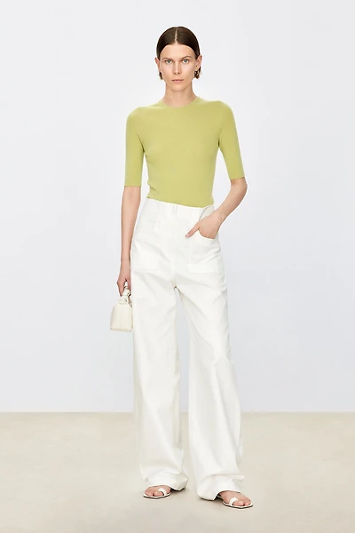 Seamless Wool Base Layer Top