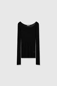 Sheer Silk Base Layer Top