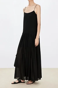 Silk Strappy Dress