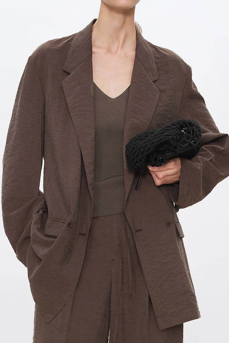 Silk Relaxed Fit Cooling Blazer