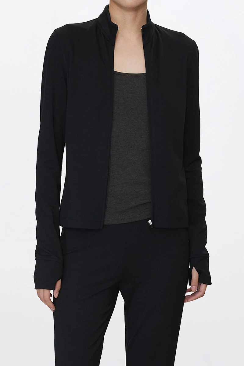 Slim Acetate Air Layer Coat