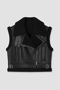 Spanish Merino Shearling Gilet