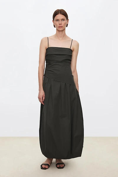 Strappy Mock Two-Piece Dress