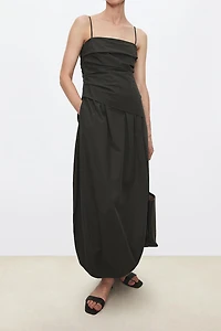 Strappy Mock Two-Piece Dress