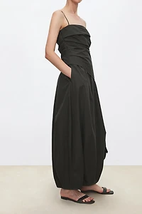 Strappy Mock Two-Piece Dress