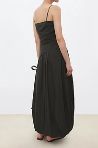 Strappy Mock Two-Piece Dress