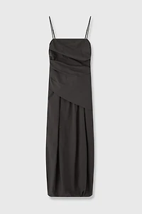 Strappy Mock Two-Piece Dress