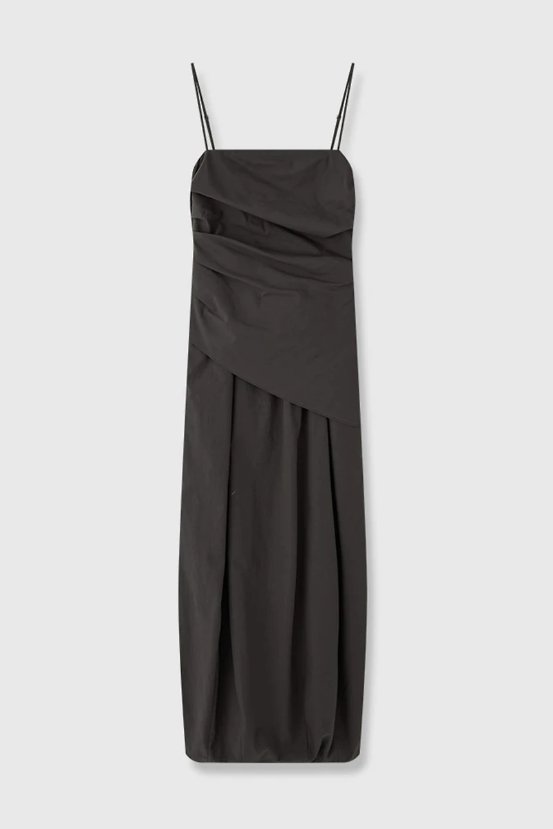 Strappy Mock Two-Piece Dress