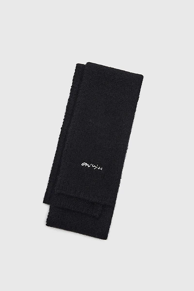 Stretch Cashmere Hand-Embroidered Scarf