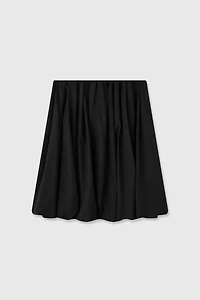SUMPIMA Cotton Balloon Midi Skirt