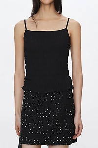 Superfine Cotton-Linen Blend Tank Top