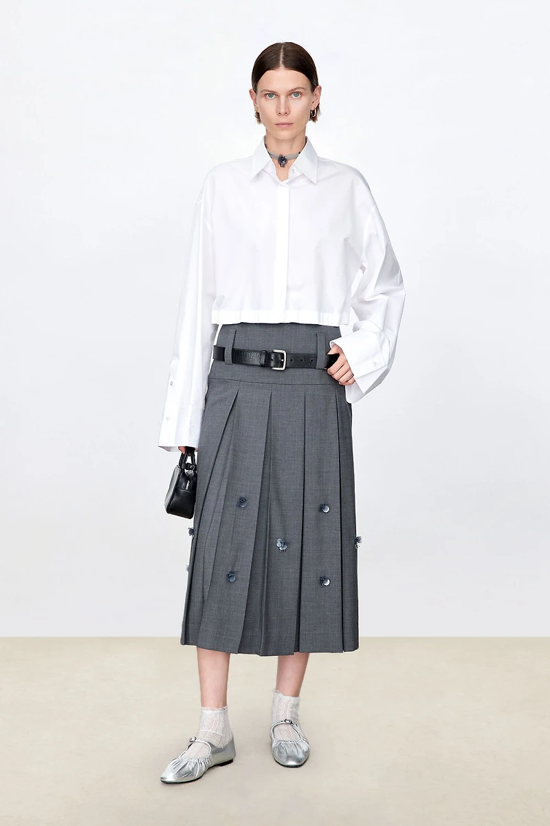 SUPIMA Cotton Crop Shirt